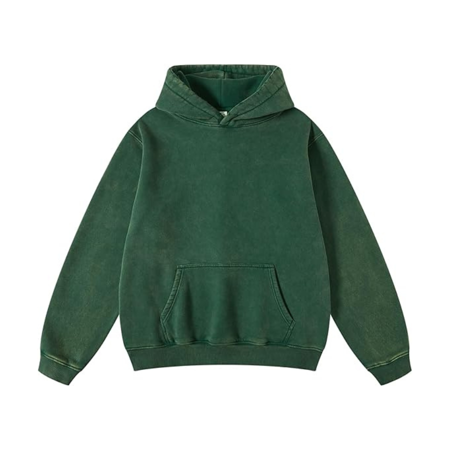 Oversized Plush Cotton Hoodie