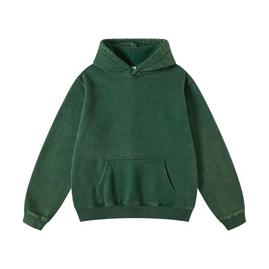 Oversized Plush Cotton Hoodie