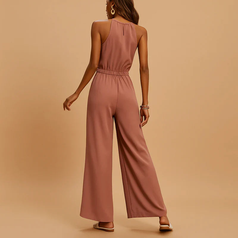 Elegant Pink Jumpsuit